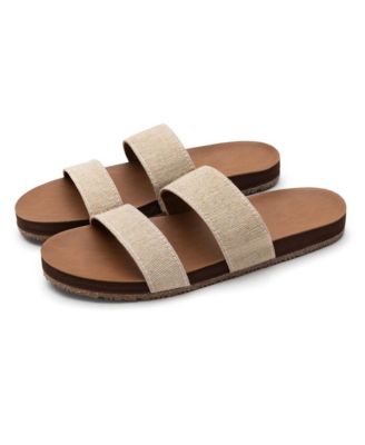 Женские босоножки-слайдеры Feelgoodz Zensole Vistas из искусственной кожи с двойным ремешком 4590₽