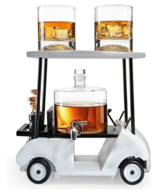 Набор графинов для гольфа Wine Savant Glass и бокалов для виски, 6 предметов