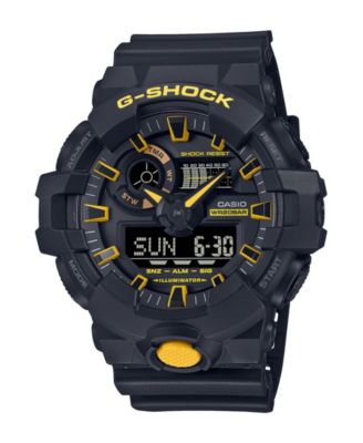 Мужские аналоговые цифровые часы G-Shock из черной смолы, 53,4 мм, GA700CY-1A