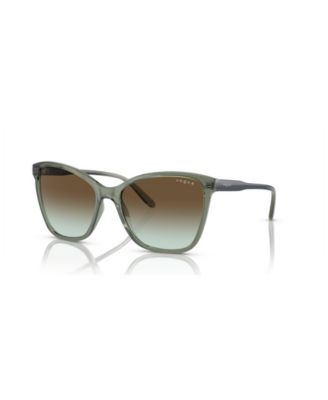 Женские солнцезащитные очки Vogue Eyewear, градиентный зеленый цвет VO5520S