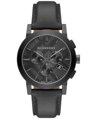 macys mens burberry watch