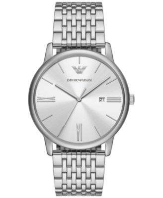 Мужские часы-браслет Emporio Armani из нержавеющей стали 42 мм