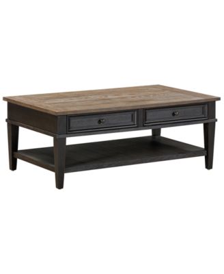 Деревянный прямоугольный журнальный столик Dawnwood 48 дюймов, созданный для Macy's