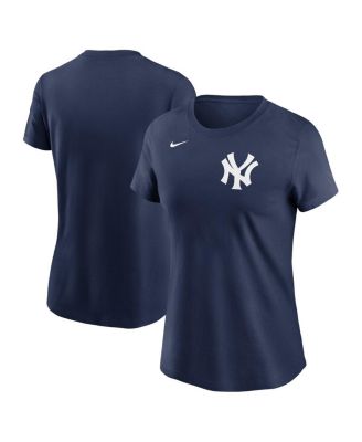 Женская футболка Nike Navy New York Yankees с надписью Wordmark