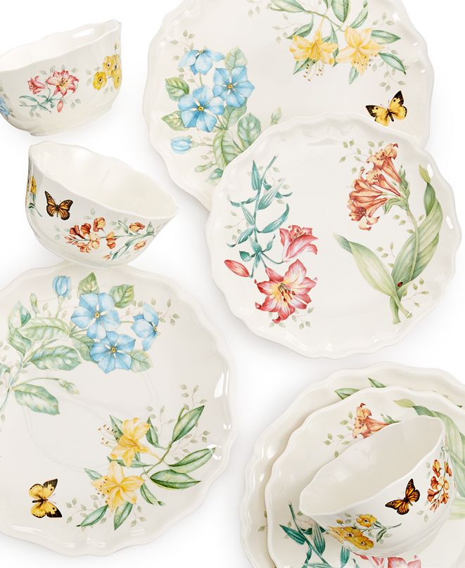 Lenox Butterfly Meadow Melamine Dinnerware Collection & Reviews