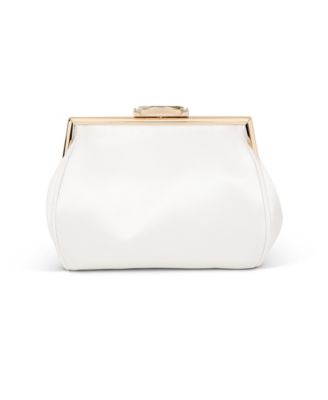 Атласный мешочек-клатч Jewel Badgley Mischka Womans Skye с драгоценными камнями 18090₽