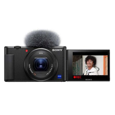 Компактная камера Sony ZV-1 с разрешением 4K HD, черный черный