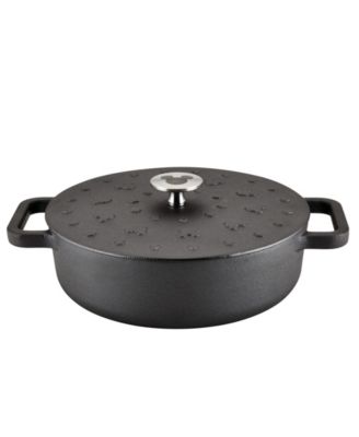 Неглубокая кастрюля из чугуна Farberware Disney Monochrome объемом 3 литра