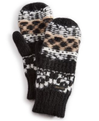 Женские реверсивные варежки Cole Haan Fair Isle