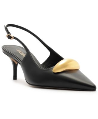 Женские туфли-лодочки Victoria на низкой шпильке Arezzo Womens 23890₽