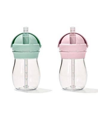 Соломенный стаканчик OXO Tot Transitions объемом 9 унций- 2 упаковки