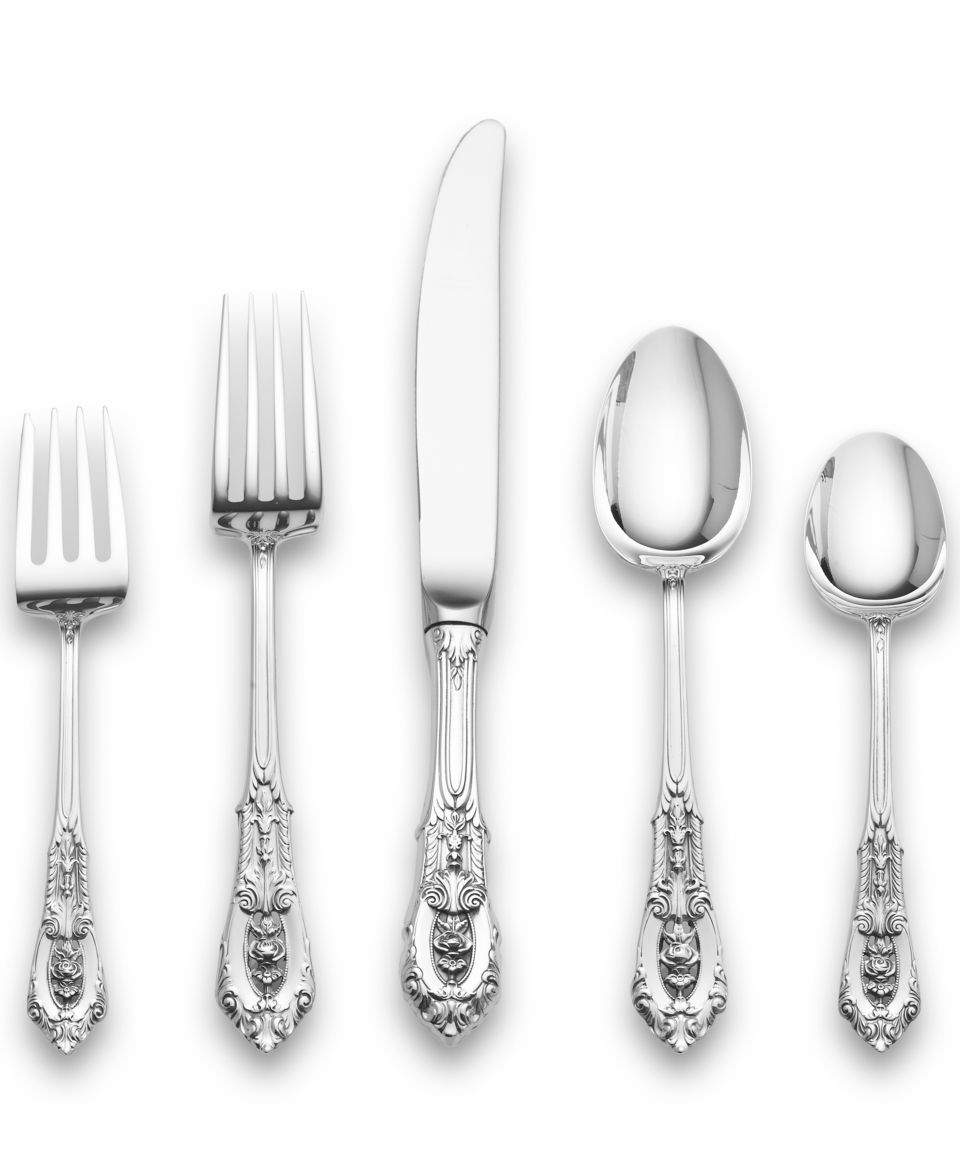 Wallace French Regency Sterling Silver Flatware Collection