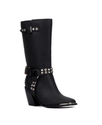 Высокие сапоги с картами Таро Оливии Миллер для женщин