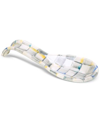Подставка для ложки Mackenzie-Childs Sterling Check