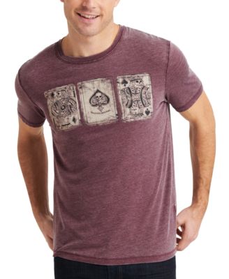 Мужская футболка с короткими рукавами для игры в покер от бренда Lucky, Port Royle Burnout