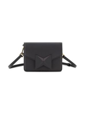 Сумка через плечо Mac Duggal Mini из кожи с золотым ремешком 49390₽