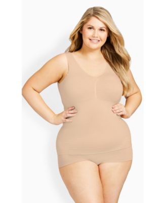 Бесшовная облегающая майка Avenue Plus Size