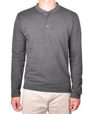 Винтажная мужская выгоревшая рубашка Slub Henley 1943 года выпуска