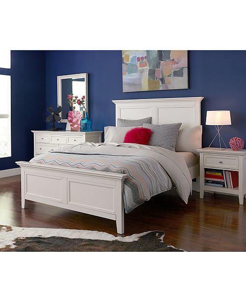 Furniture Sanibel Bedroom Furniture 3 Pc Set Queen Bed Nightstand And Dresser Created For Macy S Reviews Furniture Macy S