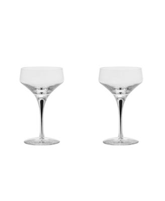 Барные бокалы Orrefors Metropol Coupe, набор из 2-х бокалов