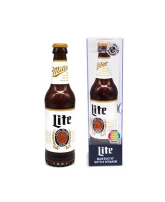 Bluetooth-колонка Miller Lite в форме бутылки, синяя