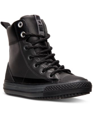 converse chuck taylor all star asphalt boot leather
