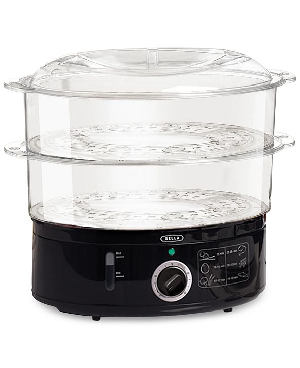 Bella 13872 2Tier Food Steamer & Reviews Small Appliances Kitchen