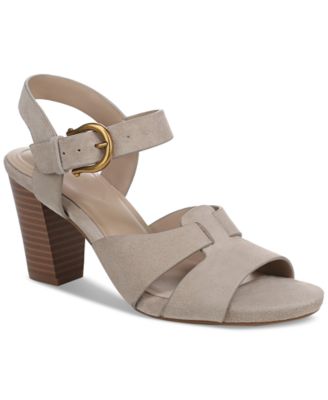 Женские босоножки-платья Angellina на наборном каблуке из пены с эффектом памяти от Giani Bernini созданные для Macys 19990₽