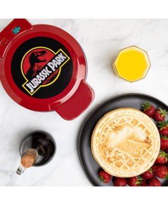 Вафельница Uncanny Brands из Парка Юрского периода - Тираннозавр на ваших вафлях