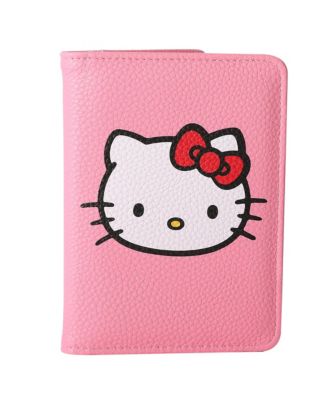Подарочный держатель для проездного паспорта с розовой галькой Hello Kitty