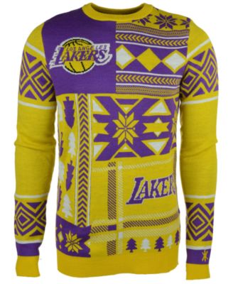 lakers xmas sweater