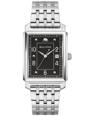 Мужские часы Bulova The Very Thought of You Frank Sinatra Special Edition с браслетом из нержавеющей стали 30 мм