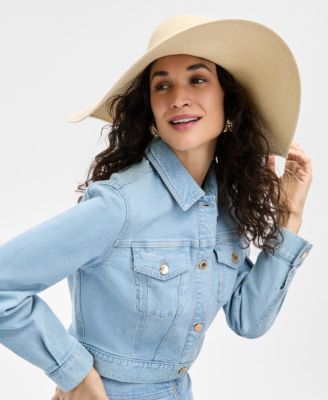 Широкополая шляпа INC International Concepts с объемным декором эксклюзивно представленная в Macys 13590₽