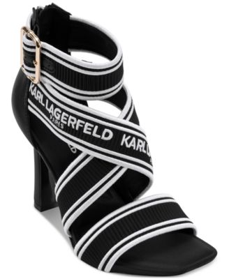 Женские босоножки Careliz на ремешках от КАРЛА ЛАГЕРФЕЛЬДА в ПАРИЖЕ 27890₽