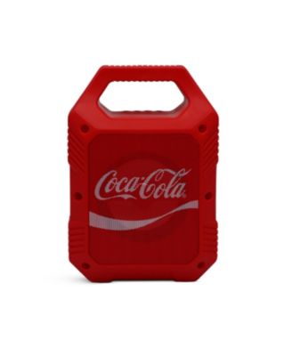 Портативная колонка Diet Coke с LED и FM, красная