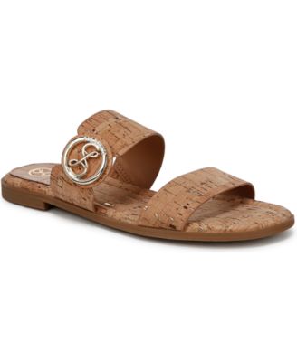 Женские босоножки на плоской подошве Tamora с двойным ремешком Sam and Libby