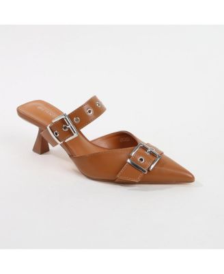 Каблук для мула с двойной пряжкой от БЕРНЕССА Арчера