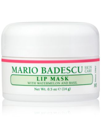 Маска для губ Mario Badescu с арбузом и базиликом, 0,5 унции, бесцветная