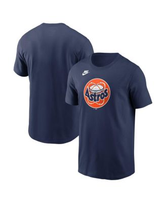 Мужская футболка с логотипом команды Nike Navy Houston Astros Cooperstown Collection из темно-синей коллекции Nike