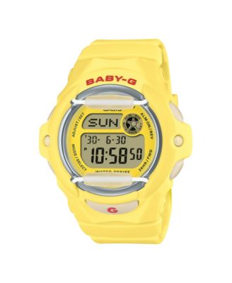 Женские японские кварцевые часы G-Shock из желтой смолы, 42,6 мм