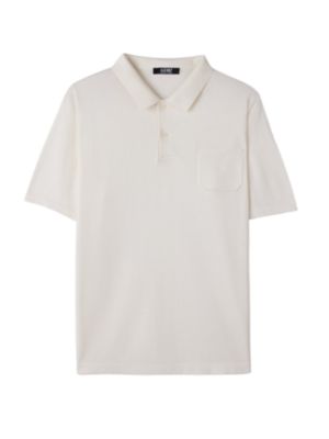 Мужская футболка поло из смеси хлопка и шелка с кашемиром Gobi Cashmere