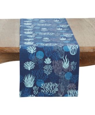 Настольная дорожка Saro Lifestyle Ocean Depths Coral, 14