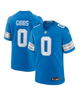 Мужская футболка Nike Jahmyr Gibbs Blue Detroit Lions Game Player синего цвета