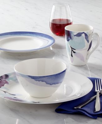 indigo dinnerware