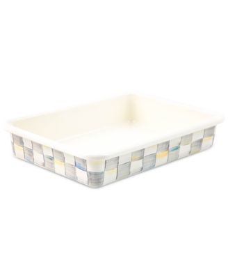 Форма для выпечки MacKenzie-Childs Sterling Check размером 9 х 13 дюймов