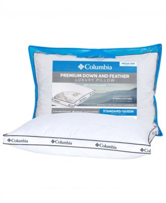 Боковая спальная подушка Columbia из натурального пера и пуха, стандартная/размера 