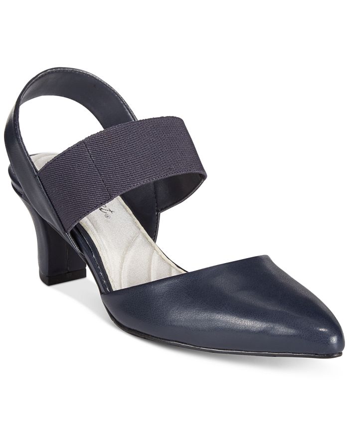 easy street sling back pumps
