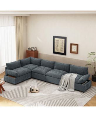 Модульный секционный диван Streamdale Furniture с местом для хранения вещей