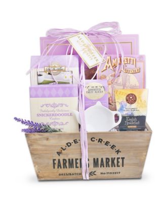 Подарочные корзины Alder Creek Time for Tea Lavender Gift, 8 штук