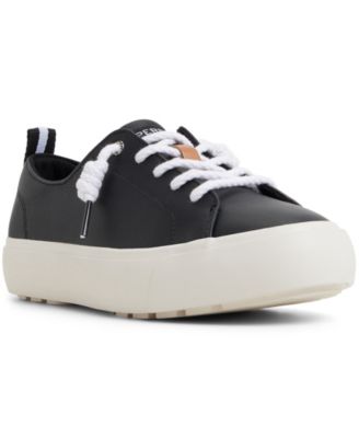 Женские кроссовки Sperry Cove на шнуровке черного цвета